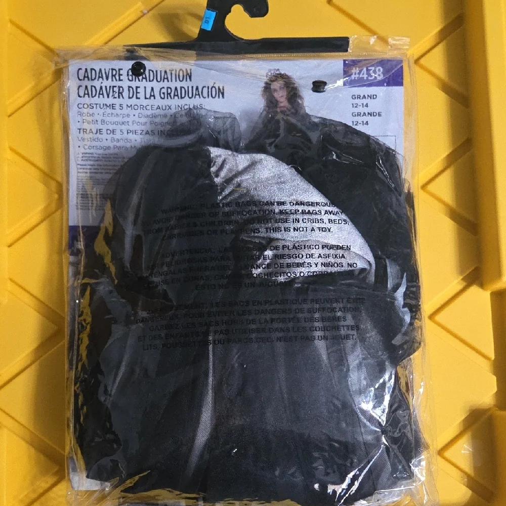 Prom Corpse Kids Costume - Black and Gray